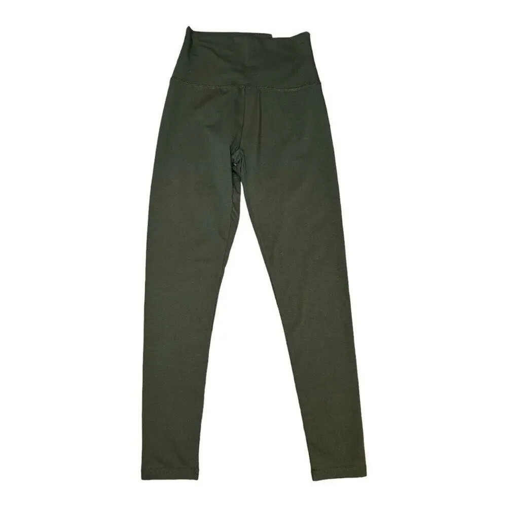 NEW OFFLINE By Aerie‎ Women’s Small Olive Green OG High Waisted Legging NWT